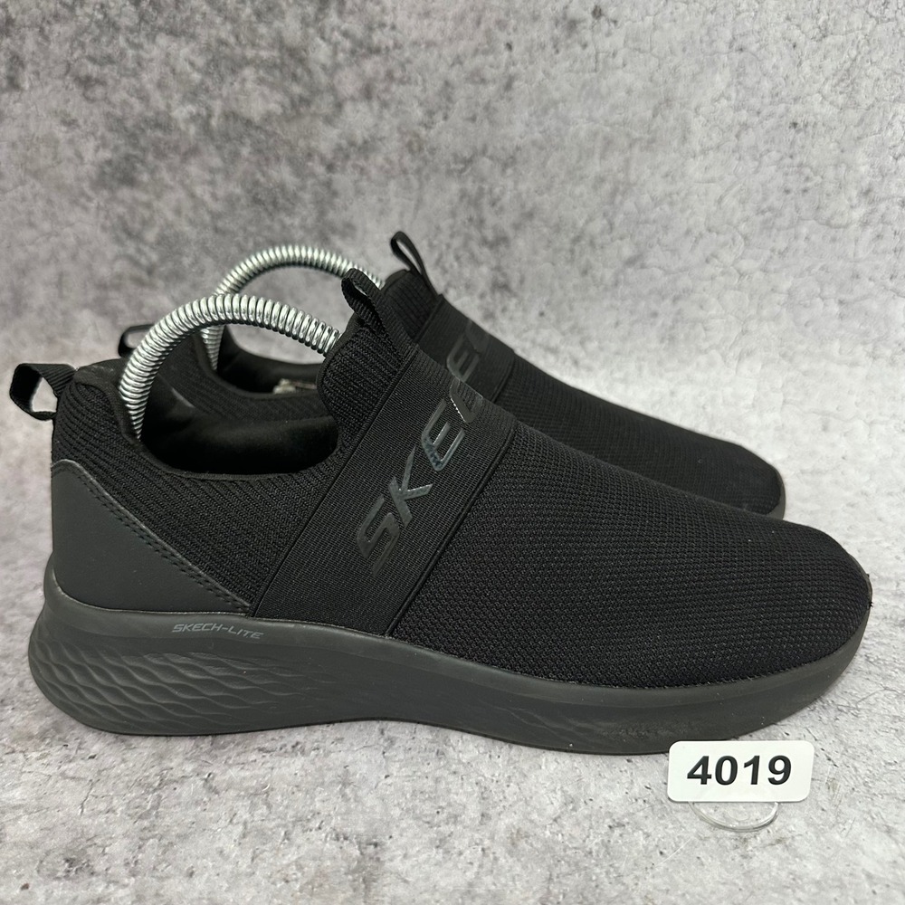Skechers Skech-Lite Pro Light Rush Women's 9.5 Black Slip-On Sneakers